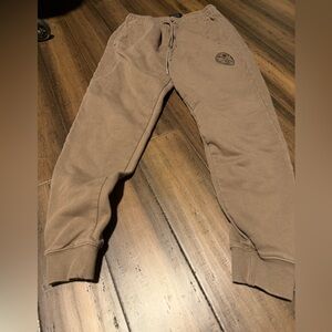 Brown Denver Nuggets Jogger Sweatpants with Embroidered Logo
